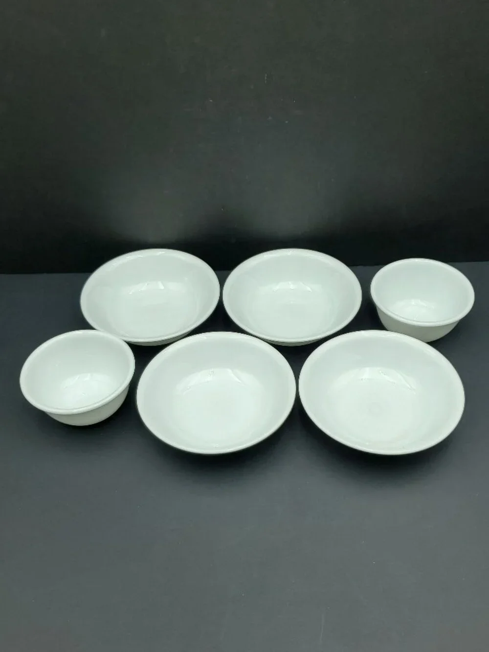 Corelle Winter Frost White Dip Berry Bowls Corningware SimplyLite Mini Dip Bowls